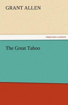 portada the great taboo (in English)