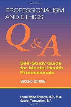 portada Professionalism and Ethics: Q & a Self-Study Guide for Mental Health Professionals, 2nd Edition (in English)