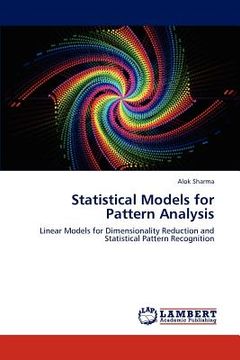 portada statistical models for pattern analysis (en Inglés)