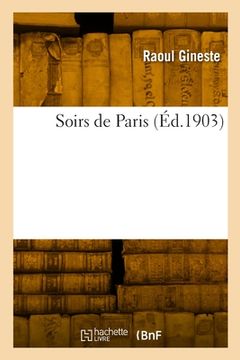 portada Soirs de Paris (in French)