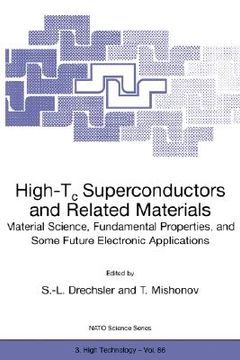 portada high-tc superconductors and related materials (in English)