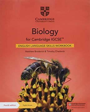 portada Biology for Cambridge Igcse(tm) English Language Skills Workbook with Digital Access (2 Years) [With Access Code] (en Inglés)