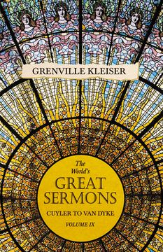 portada The World's Great Sermons - Cuyler to Van Dyke - Volume IX (en Inglés)