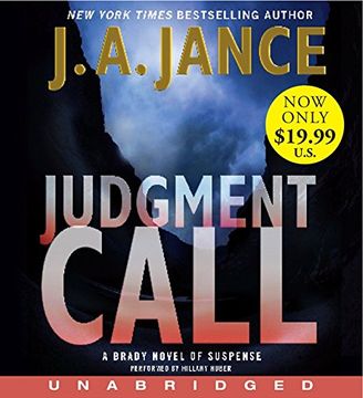 portada Judgment Call low Price cd: A Brady Novel of Suspense ()