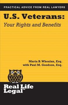 portada U.S. Veterans: Your Rights and Benefits (en Inglés)