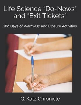portada Life Science "Do-Nows" and "Exit Tickets": 180 Days of Warm-Up and Closure Activities (en Inglés)