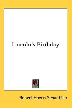 portada lincoln's birthday (in English)