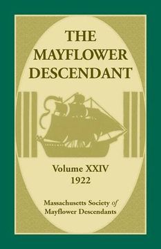 portada The Mayflower Descendant, Volume 24, 1922