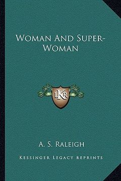 portada woman and super-woman (en Inglés)