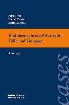 portada Einführung in das Privatrecht - Fälle und Lösungen (in German)