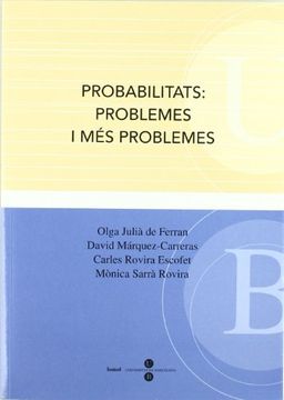 portada Probabilitats: Problemes i mes Problemes (in Spanish)