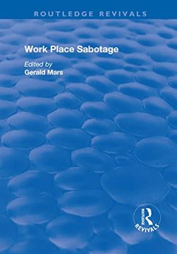 portada Work Place Sabotage (en Inglés)