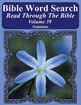 portada Bible Word Search Read Through the Bible Volume 39: Galatians Extra Large Print (in English)
