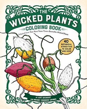 portada The Wicked Plants Coloring Book (en Inglés)