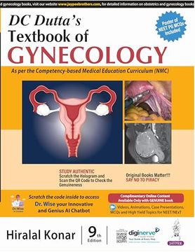 portada Dc Dutta's Textbook of Gynecology
