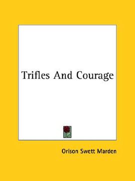 portada trifles and courage (in English)
