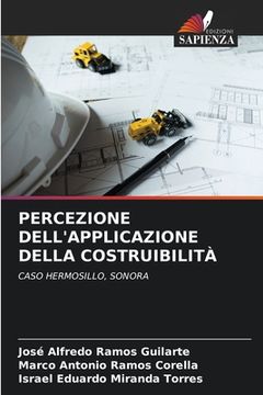 portada Percezione Dell'applicazione Della Costruibilità (en Italiano)