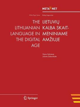 portada the lithuanian language in the digital age (in Lituano)