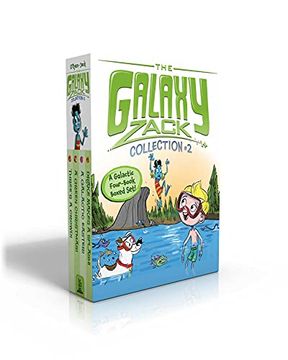 portada The Galaxy Zack Collection #2 (Boxed Set): Three's a Crowd!; A Green Christmas!; A Galactic Easter!; Drake Makes a Splash! (en Inglés)