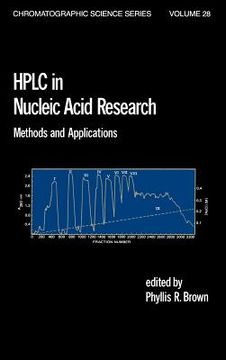 portada hplc in nucleic acid research: methods and applications (in English)