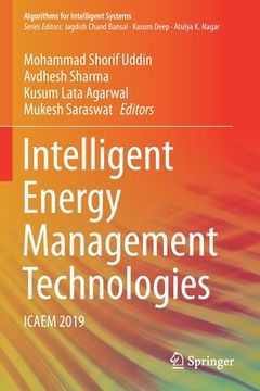 portada Intelligent Energy Management Technologies: Icaem 2019 (en Inglés)