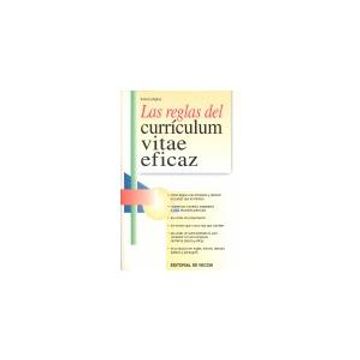 portada Las Reglas del Currículum Vitae Eficaz (in Spanish)
