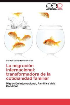 portada la migraci n internacional: transformadora de la cotidianidad familiar (in Spanish)