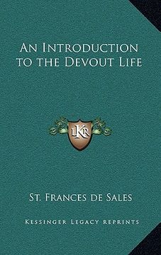 portada an introduction to the devout life (en Inglés)