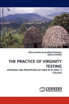 portada the practice of virginity testing (en Inglés)