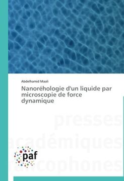 portada Nanorehologie D'Un Liquide Par Microscopie de Force Dynamique