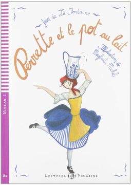 portada Perrette et le pot au Lait. Con cd Audio. Per la Scuola Media (Young Readers) (in French)