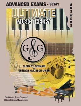 portada Advanced Music Theory Exams Set #1 Answer Book - Ultimate Music Theory Exam Series: Preparatory, Basic, Intermediate & Advanced Exams Set #1 & Set #2 (en Inglés)