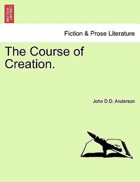 portada the course of creation. (en Inglés)