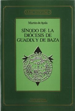 portada Sínodo De Guadix Y Baza (1554)(1554) (Archivum) (in Spanish)
