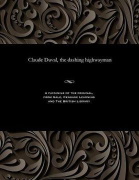 portada Claude Duval, the dashing highwayman