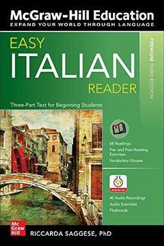 portada Easy Italian Reader, Premium Third Edition (Ntc Foreign Language) (in English)