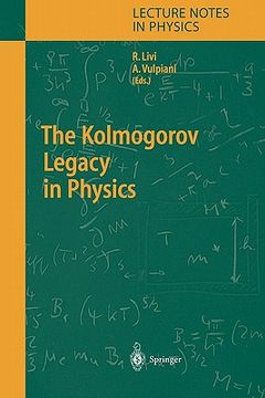 portada the kolmogorov legacy in physics (en Inglés)