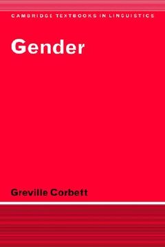 portada Gender Hardback (Cambridge Textbooks in Linguistics) (in English)