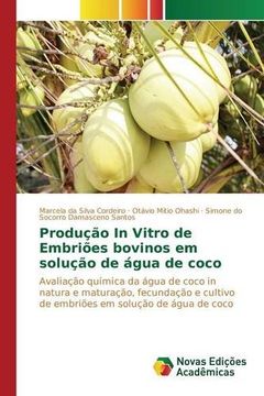 portada Produção In Vitro de Embriões bovinos em solução de água de coco