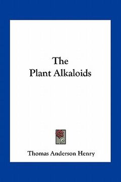 portada the plant alkaloids (en Inglés)