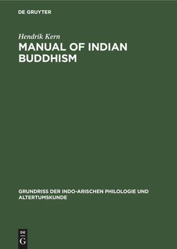 portada Manual of Indian Buddhism (en Inglés)