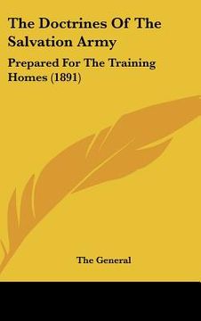 portada the doctrines of the salvation army: prepared for the training homes (1891) (en Inglés)