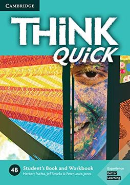 portada Think 4b Student's Book and Workbook Quick b (en Inglés)