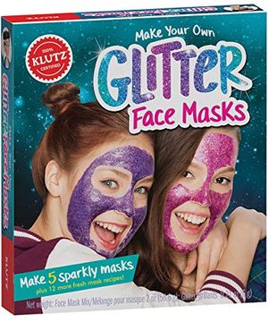 portada Klutz Make Your own Glitter Face Masks (en Inglés)
