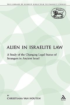 portada alien in israelite law (en Inglés)