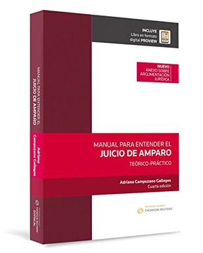 portada Manual Para Entender el Juicio de Amparo. Teorico Practico / 4 ed. (Incluye Libro en Formato Proview)