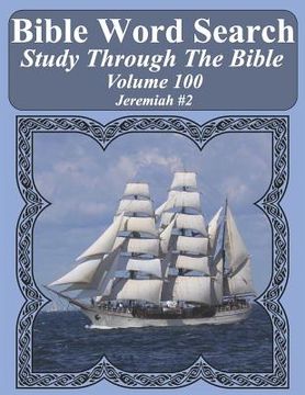 portada Bible Word Search Study Through The Bible: Volume 100 Jeremiah #2 (in English)