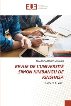portada Revue de l'Université Simon Kimbangu de Kinshasa (en Francés)
