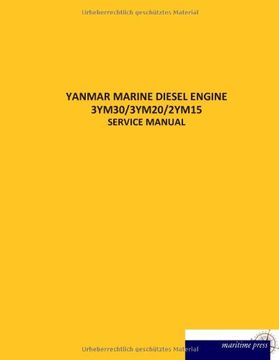 portada Yanmar Marine Diesel Engine 3Ym30 (en Alemán)