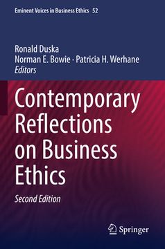 portada Contemporary Reflections on Business Ethics (en Inglés)